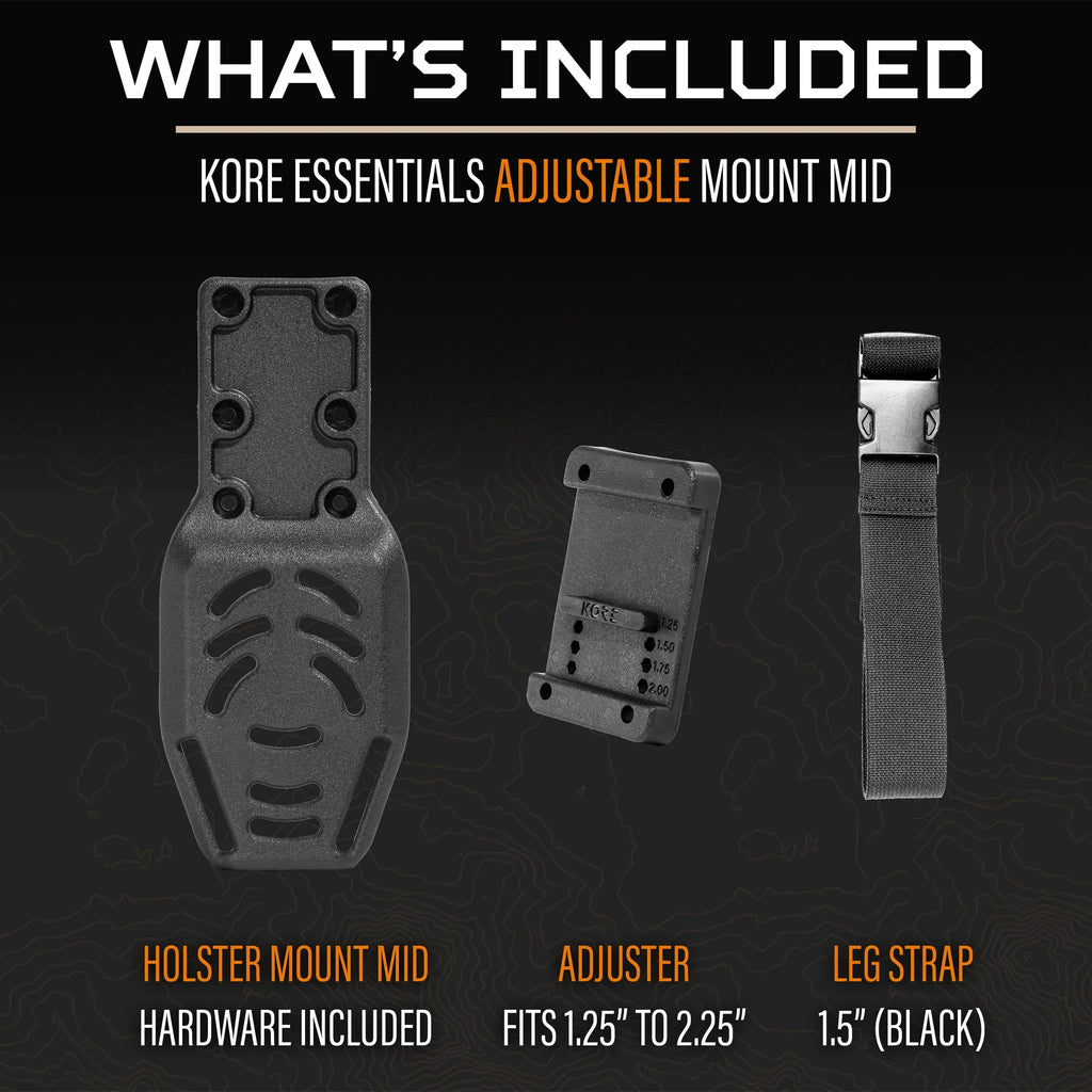 Kore Essentials Holster Mount Mid