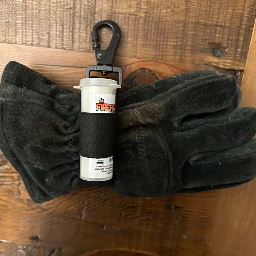Heavy Duty Firefighter Glove Strap With Firefighter Swipe Tool Attachment